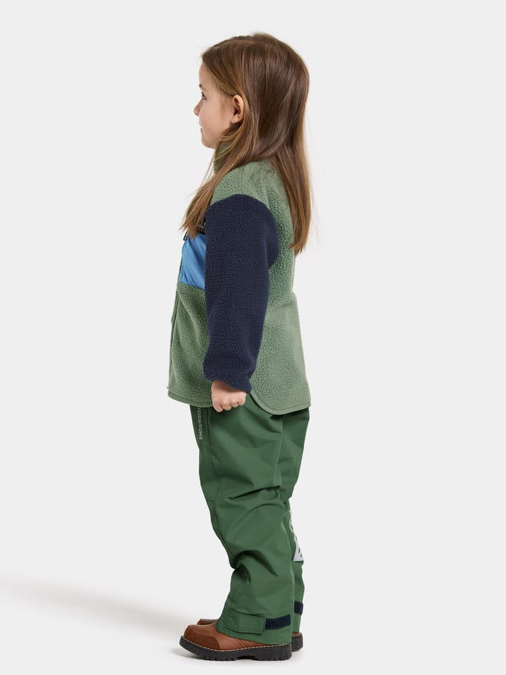 Didriksons Kids' Anten Full Zip Light Moss Didriksons