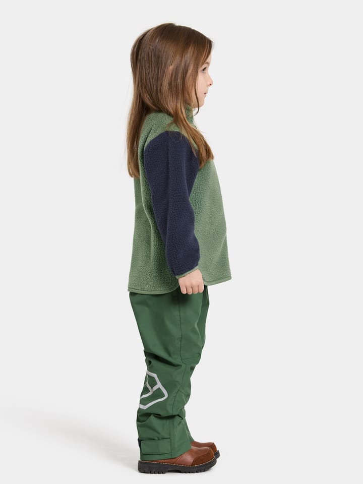 Didriksons Kids' Anten Full Zip Light Moss Didriksons