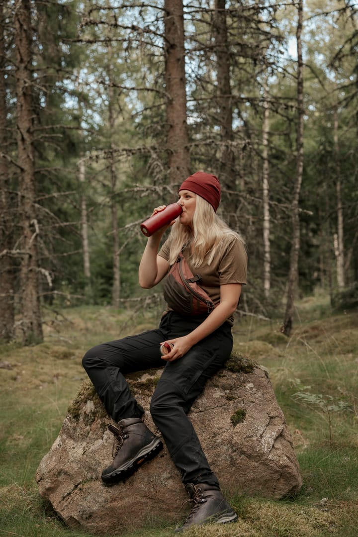 Pinewood Women's Finnveden Forest T-Shirt Olive Green Pinewood