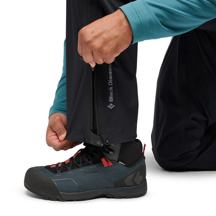 Black Diamond Men's Fineline Stretch FZ Pants Long Black Black Diamond