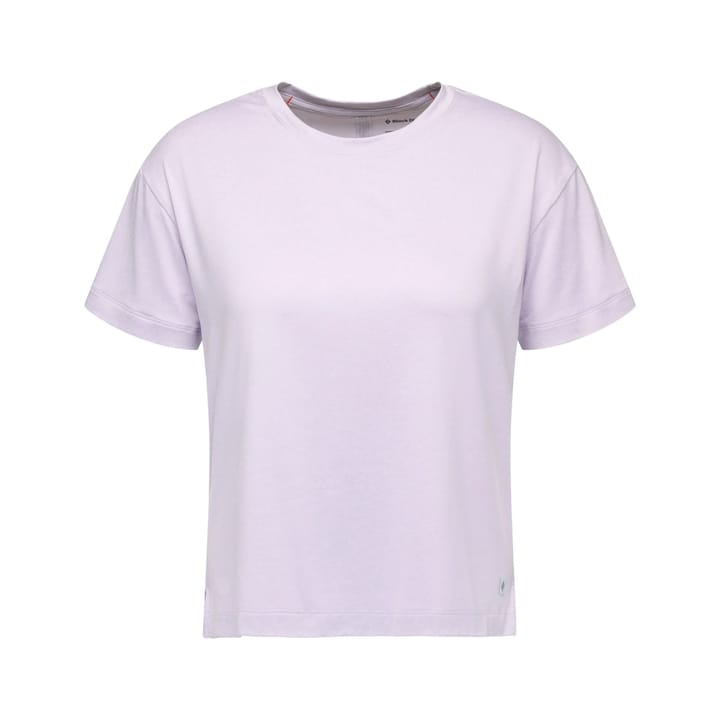 Black Diamond W Circuit SS Tee Long Soft Lilac Black Diamond