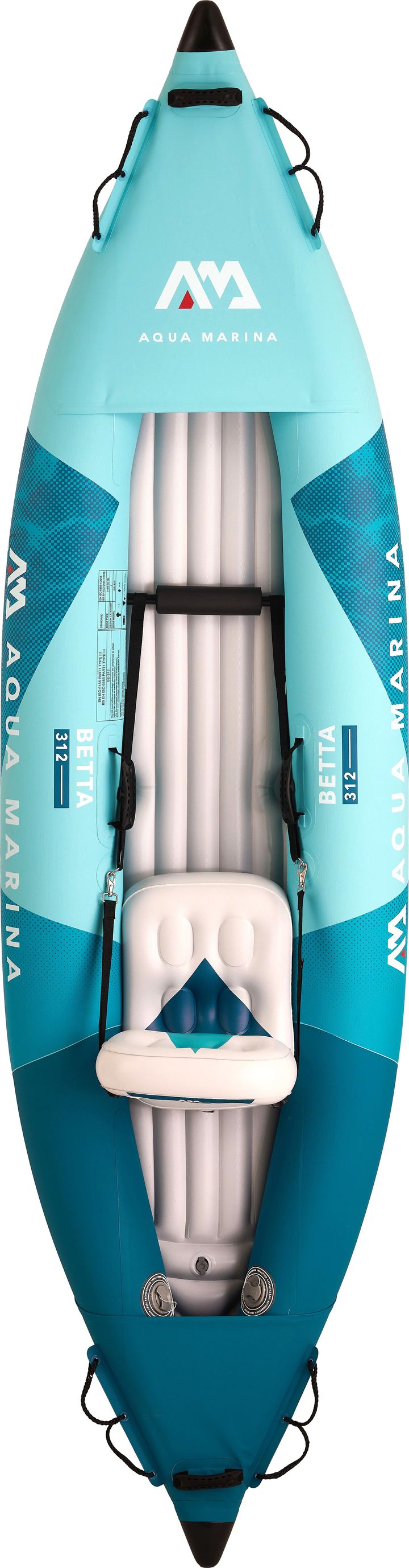 Aqua Marina Betta 1-Person Kayak Blue Aqua Marina