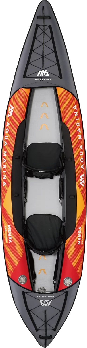 Aqua Marina Memba 390 2-Person Kayak Grey/Orange Kajaker 390 cm