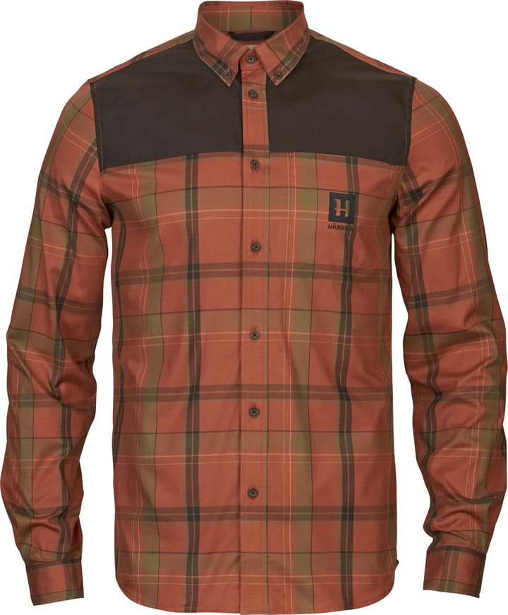 Härkila Men's Anker LS Shirt Arabian Spice Härkila