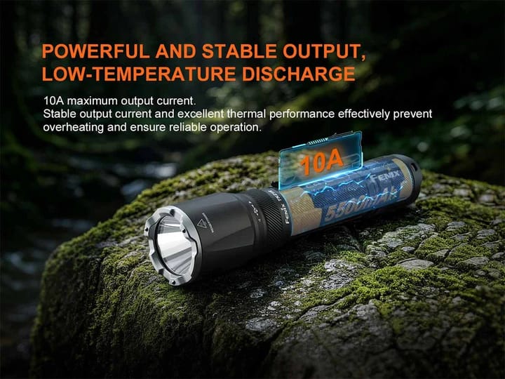 Fenix Fenix Batteri 21700 5500mah Blister Orange Fenix