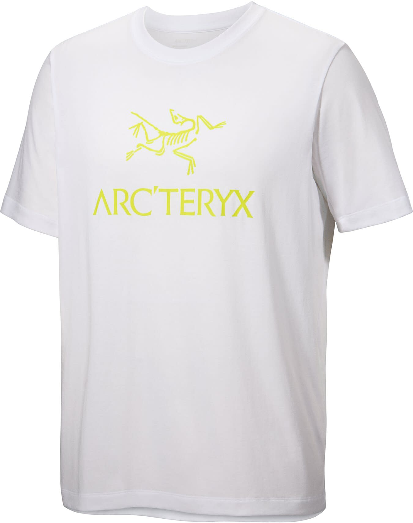 Arc'teryx Men's Arc'Word Logo Shortsleeve White Light