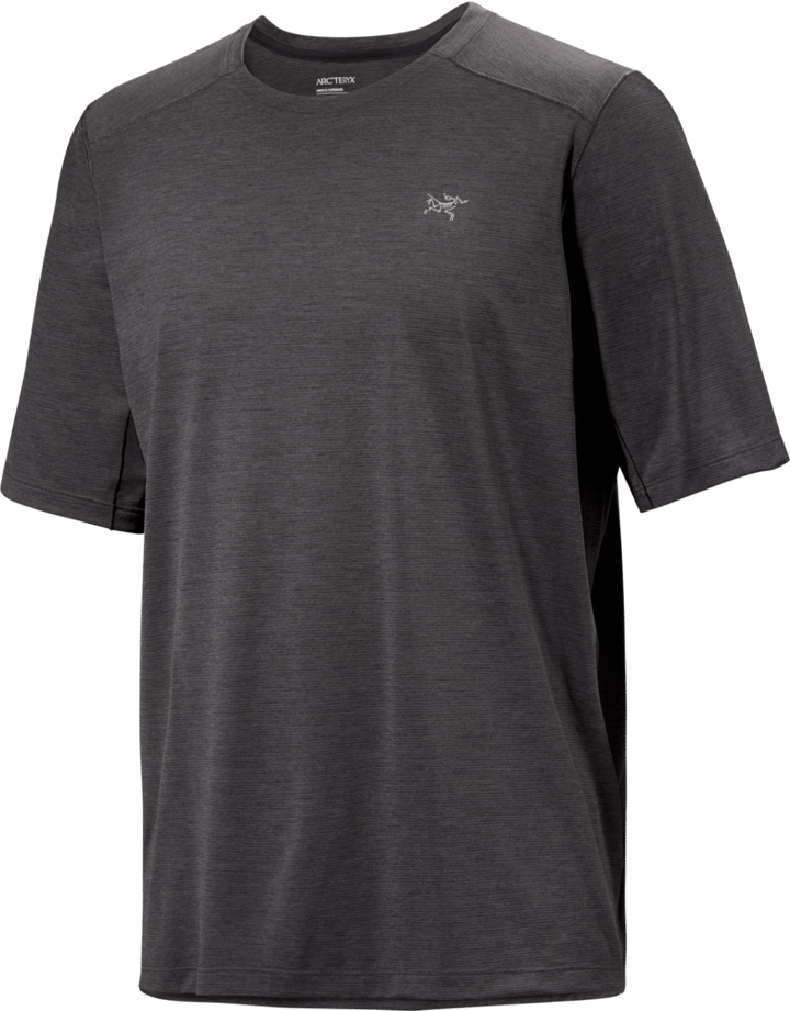 Arc'teryx Men's Cormac Crew Short Sleeve Black Heather | Buy