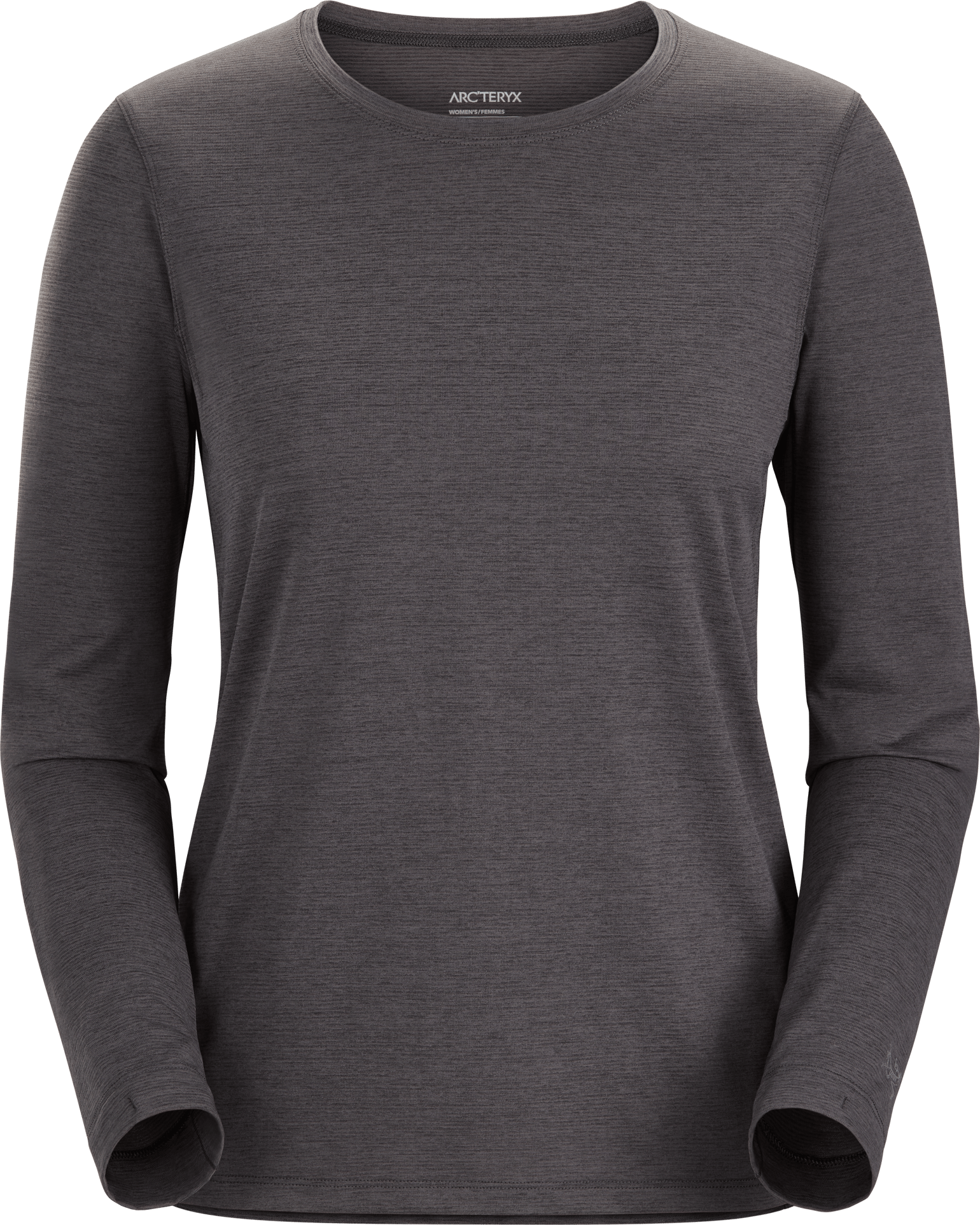 Arc'teryx Women's Taema Crew Longsleeve Black Heather