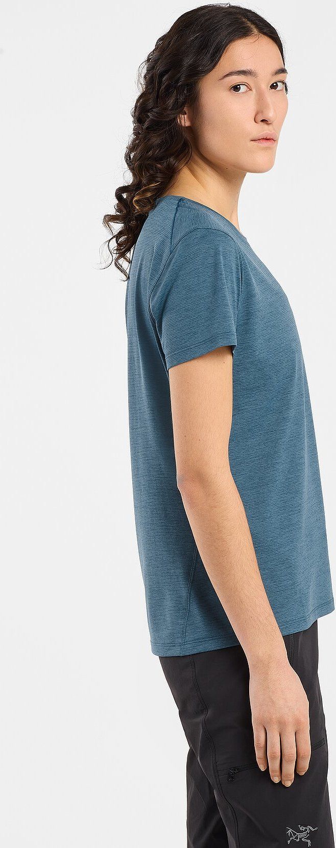 Women's Taema Crew SS Serene Heather Arc'teryx