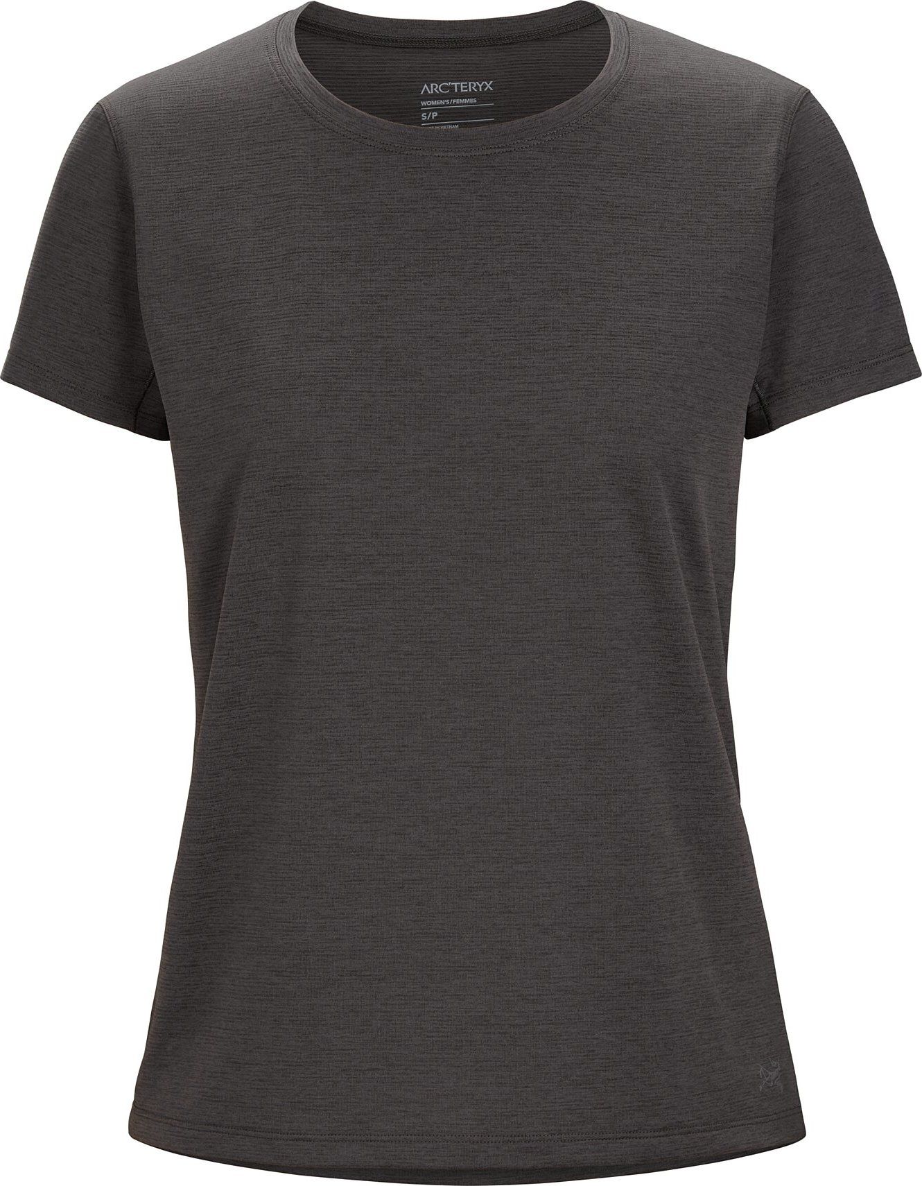 今週末まで値下げ‼️ARC'TERYX TAEMA SS WOMEN'S XS Arc'teryx Women's Taema Crew SS Black Heather | Buy Arc