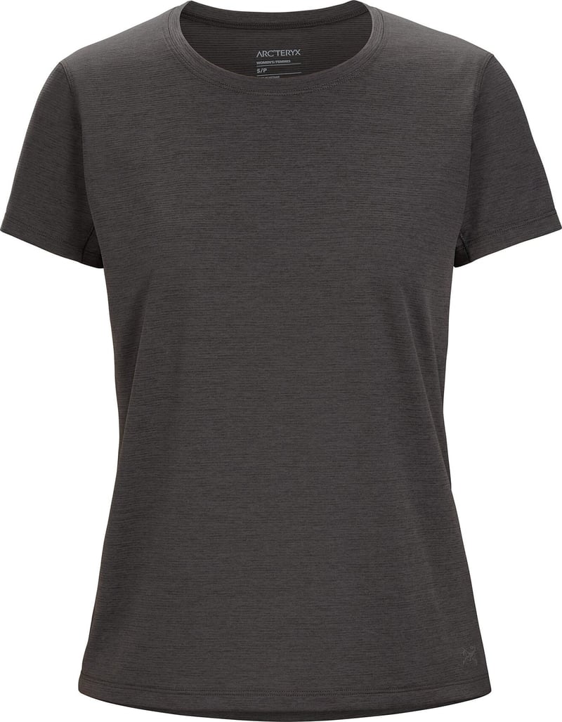 今週末まで値下げ‼️ARC'TERYX TAEMA SS WOMEN'S XS Arc'teryx Women's Taema Crew SS Black Heather | Buy Arc