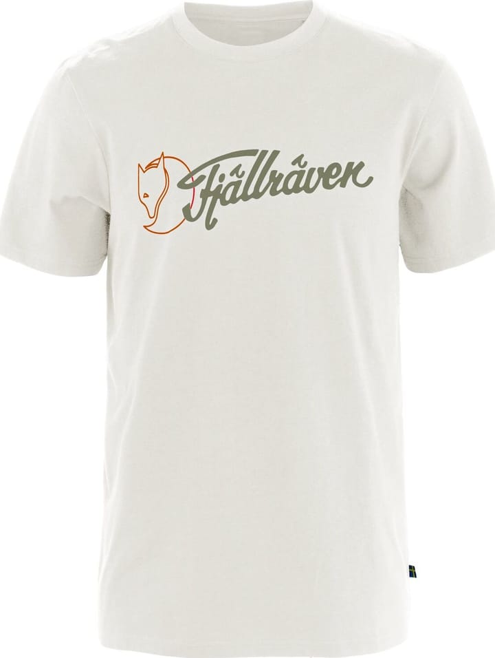 Fjällräven Men's Archive Logo T-Shirt Eggshell Fjällräven