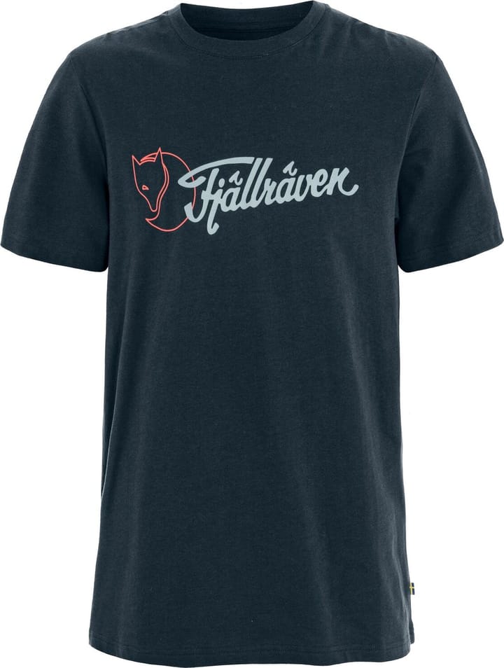 Fjällräven Men's Archive Logo T-Shirt Dark Navy Fjällräven