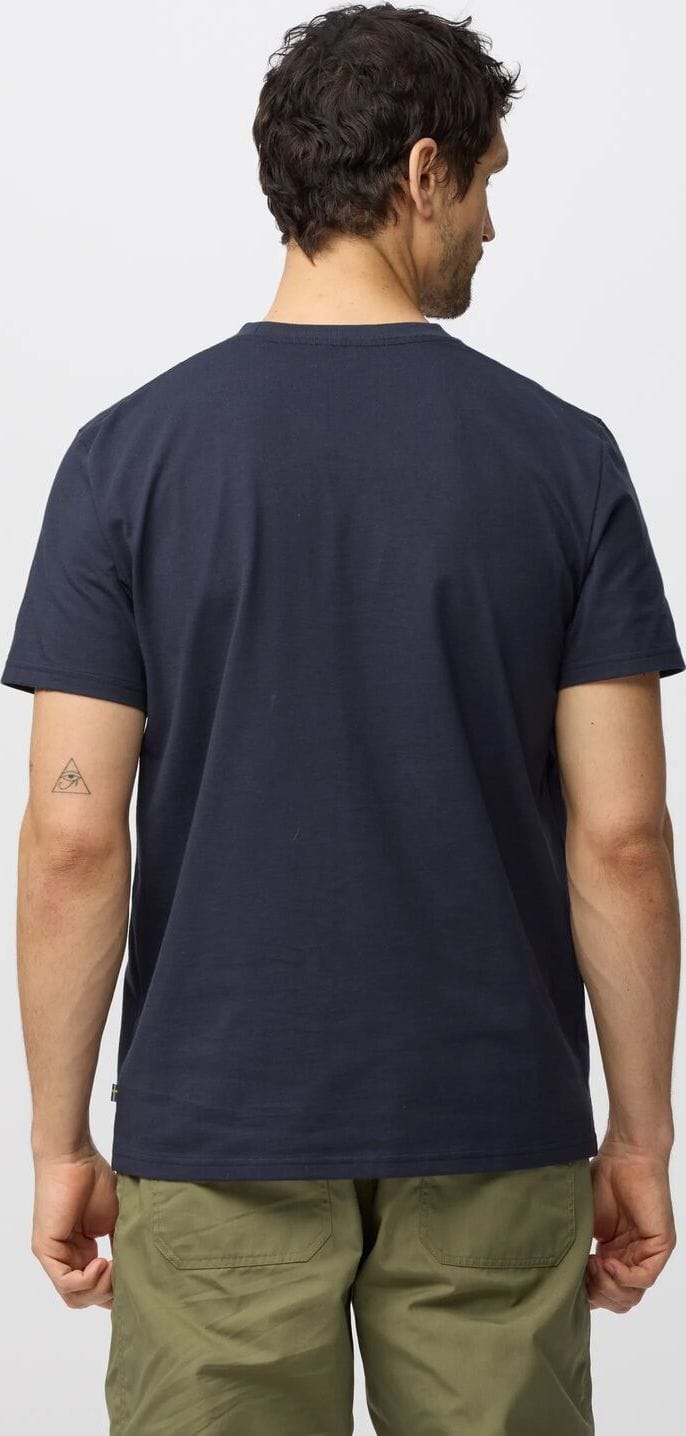 Fjällräven Men's Archive Logo T-Shirt Eggshell Fjällräven