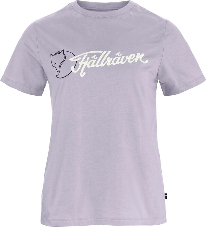 Fjällräven Archive Logo T-Shirt W Lavender Mist Fjällräven