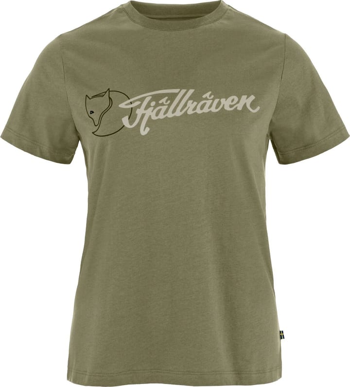 Fjällräven Archive Logo T-Shirt W Green Fjällräven