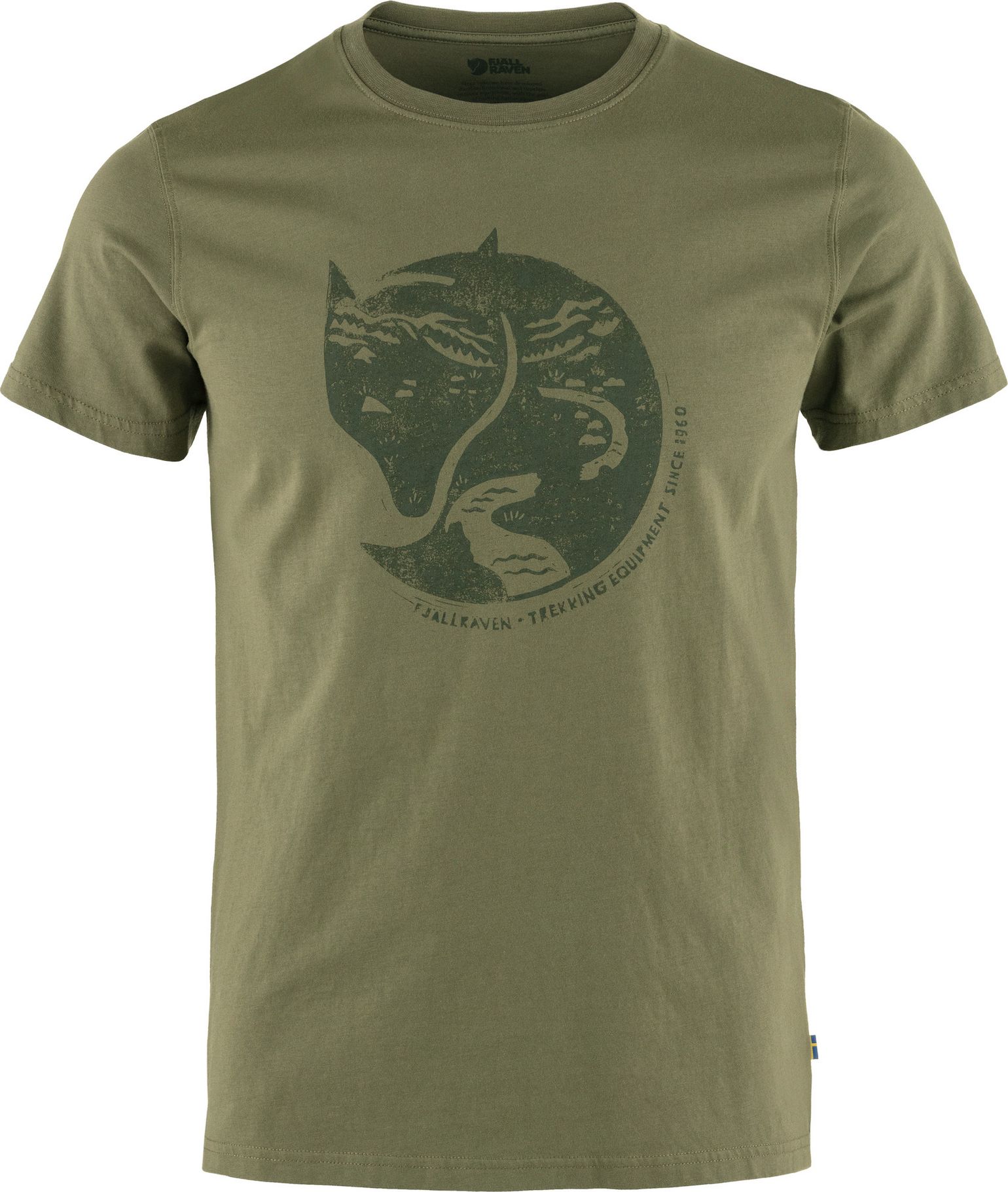Fjällräven Men's Arctic Fox T-shirt Laurel Green