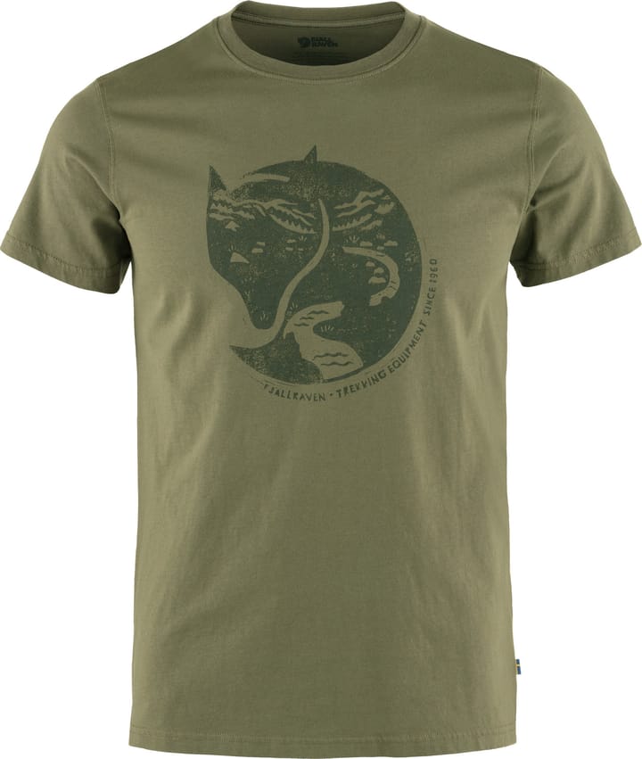 Fjällräven Men's Arctic Fox T-shirt Laurel Green Fjällräven