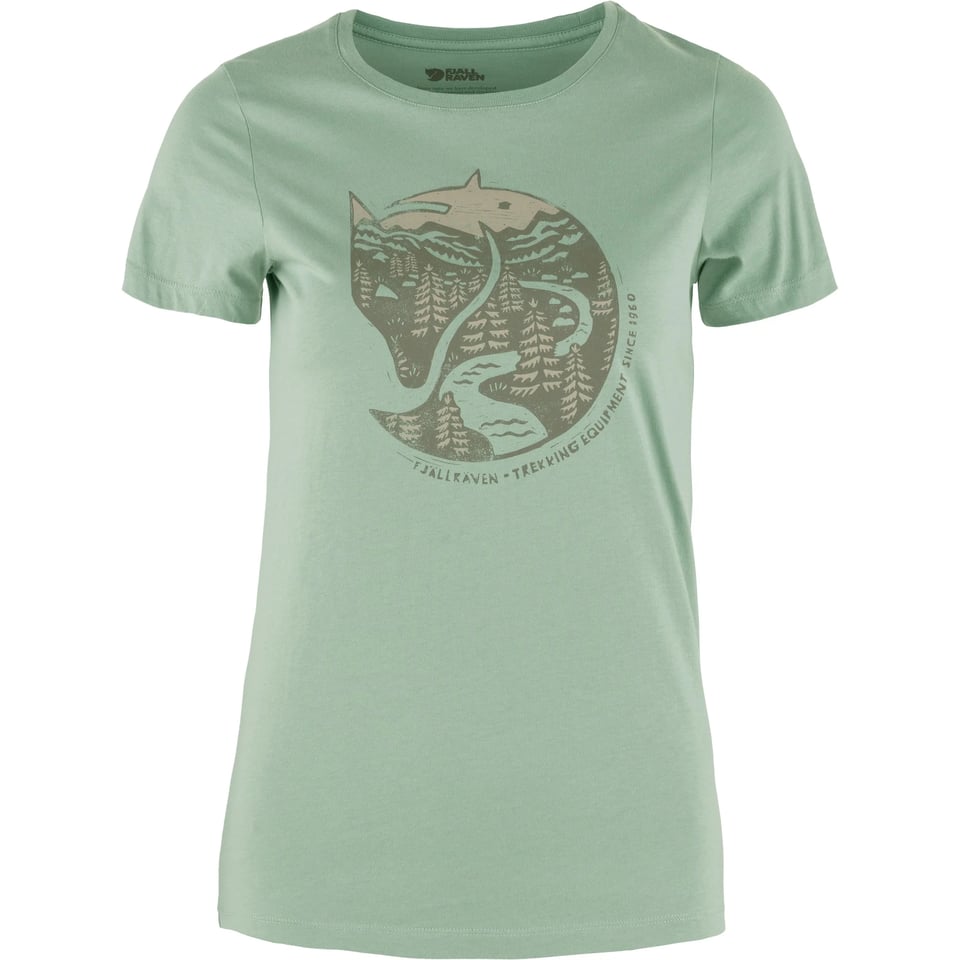 Women's Arctic Fox Print T-shirt