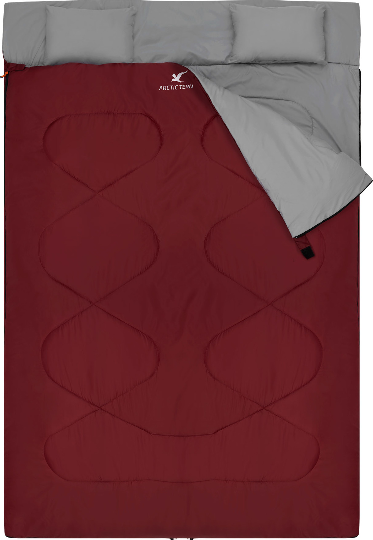 Arctic Tern 2 Person Camping Sleeping Bag Red