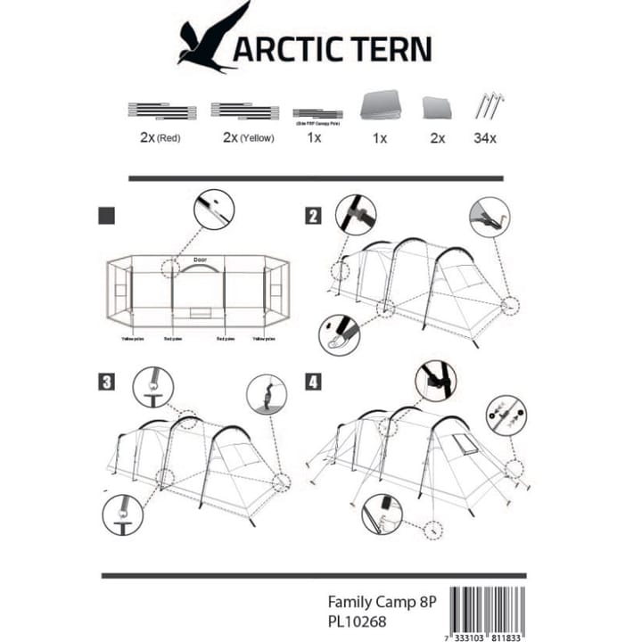 Arctic Tern Family Camp 8 P Arctic Tern