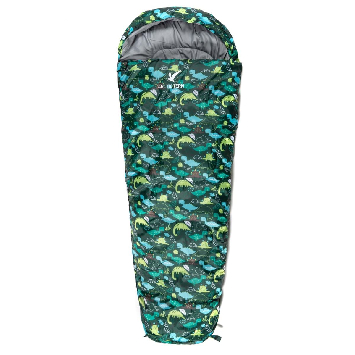 Arctic Tern Kids Dot Sleeping Bag Green