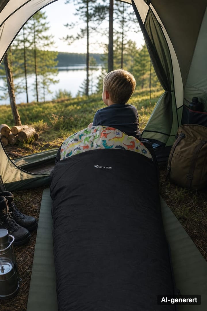 Arctic Tern Kids Sleeping Bag 2,0 Black Arctic Tern