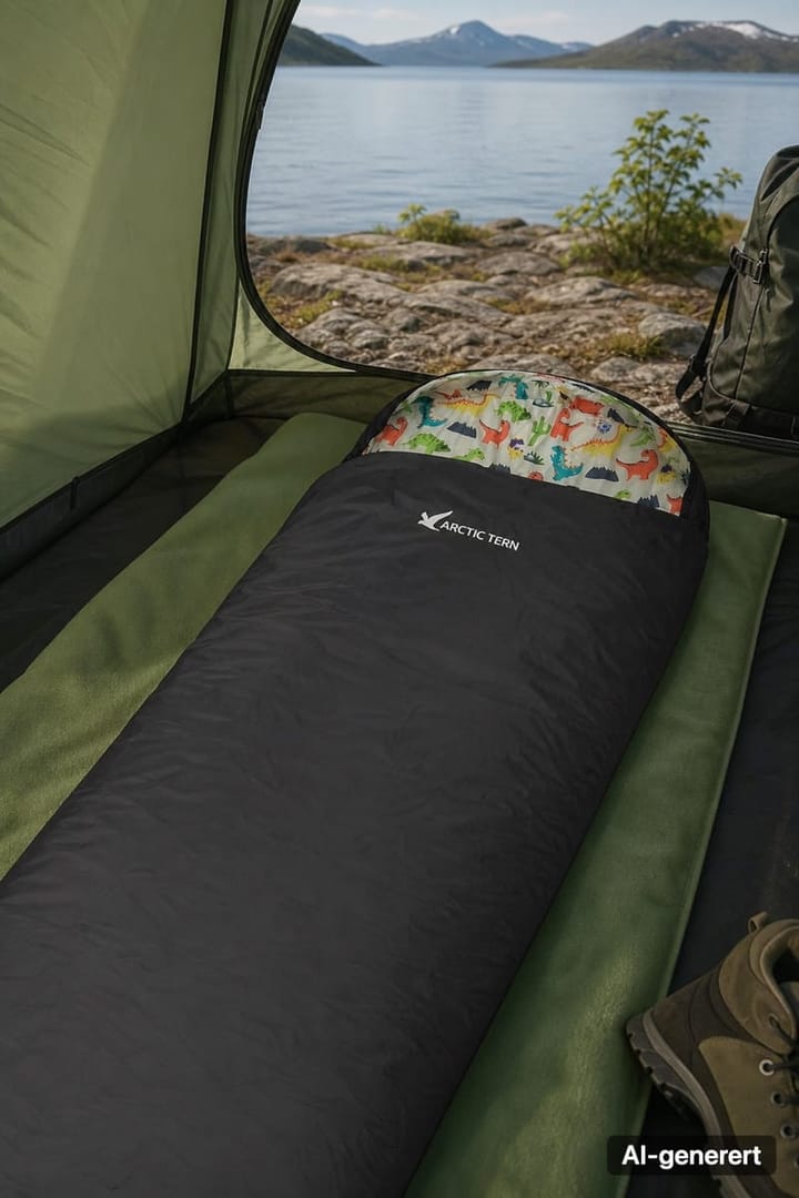 Arctic Tern Kids Sleeping Bag 2,0 Black Arctic Tern
