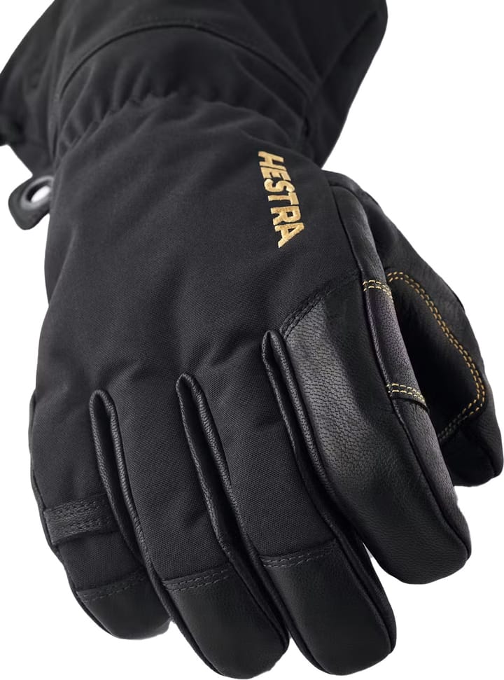 Hestra Army Leather Gore-Tex - 5 Finger Black/Black Hestra