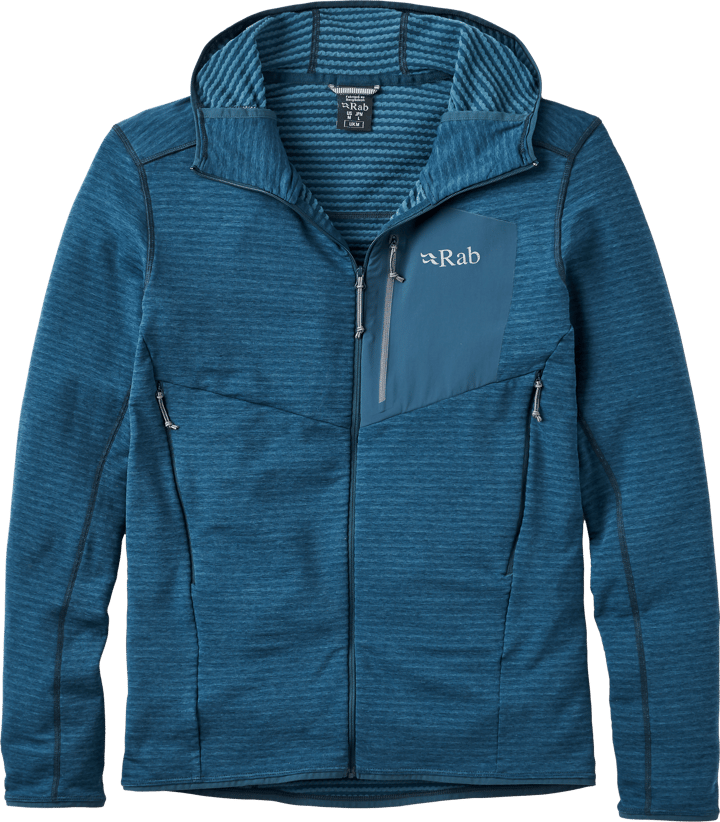 Rab Men's Ascendor Light Hoody Tempest Blue Rab