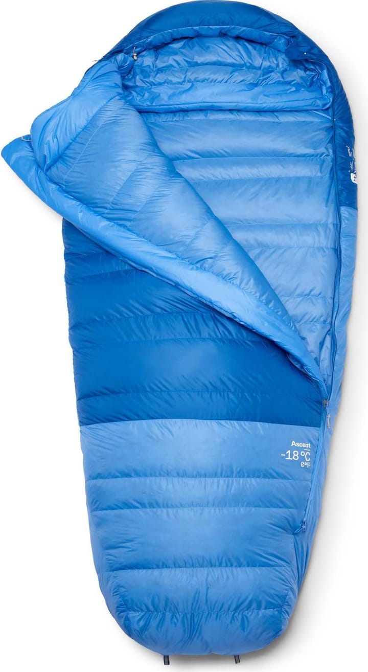 Rab Women's Ascent -18c Dark Bluebird/bluebird Rab
