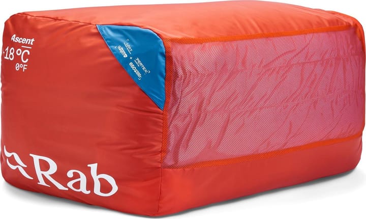 Rab Women's Ascent -18c Dark Bluebird/bluebird Rab