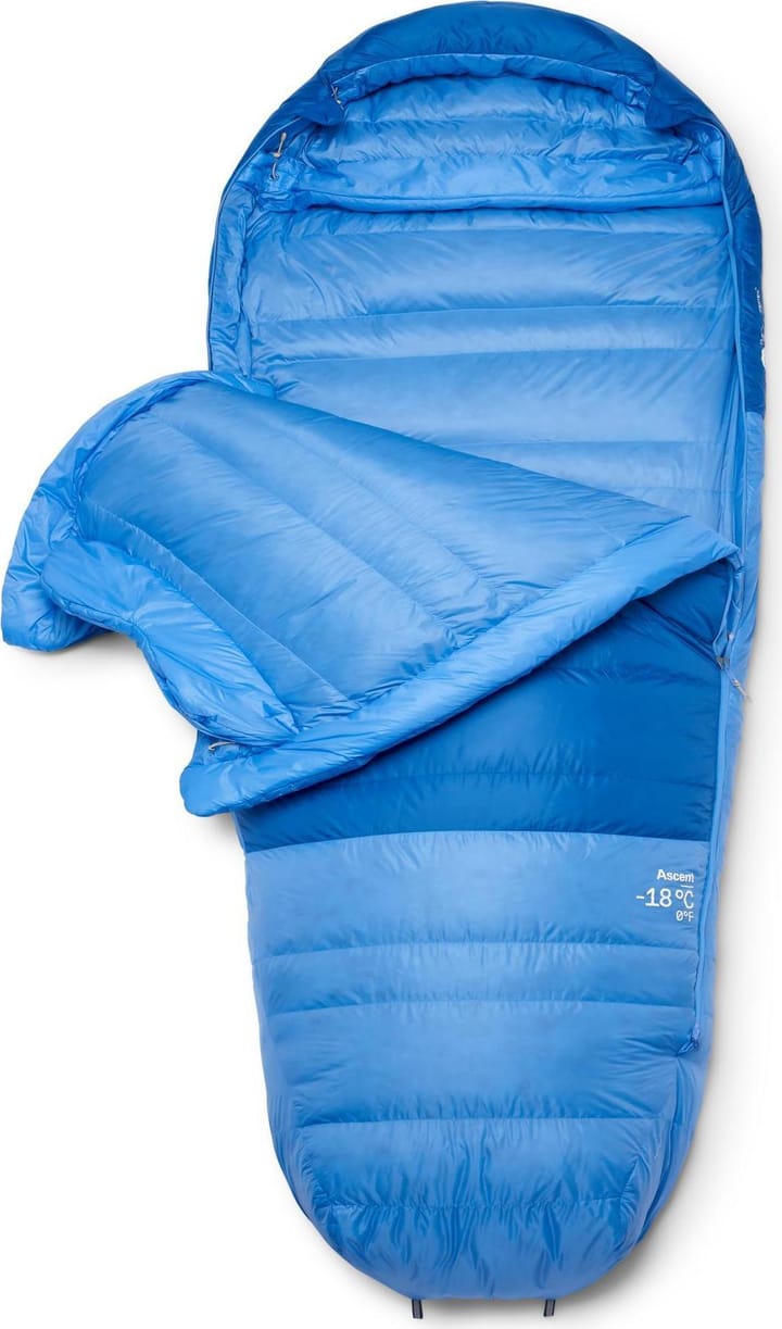 Rab Women's Ascent -18c Dark Bluebird/bluebird Rab