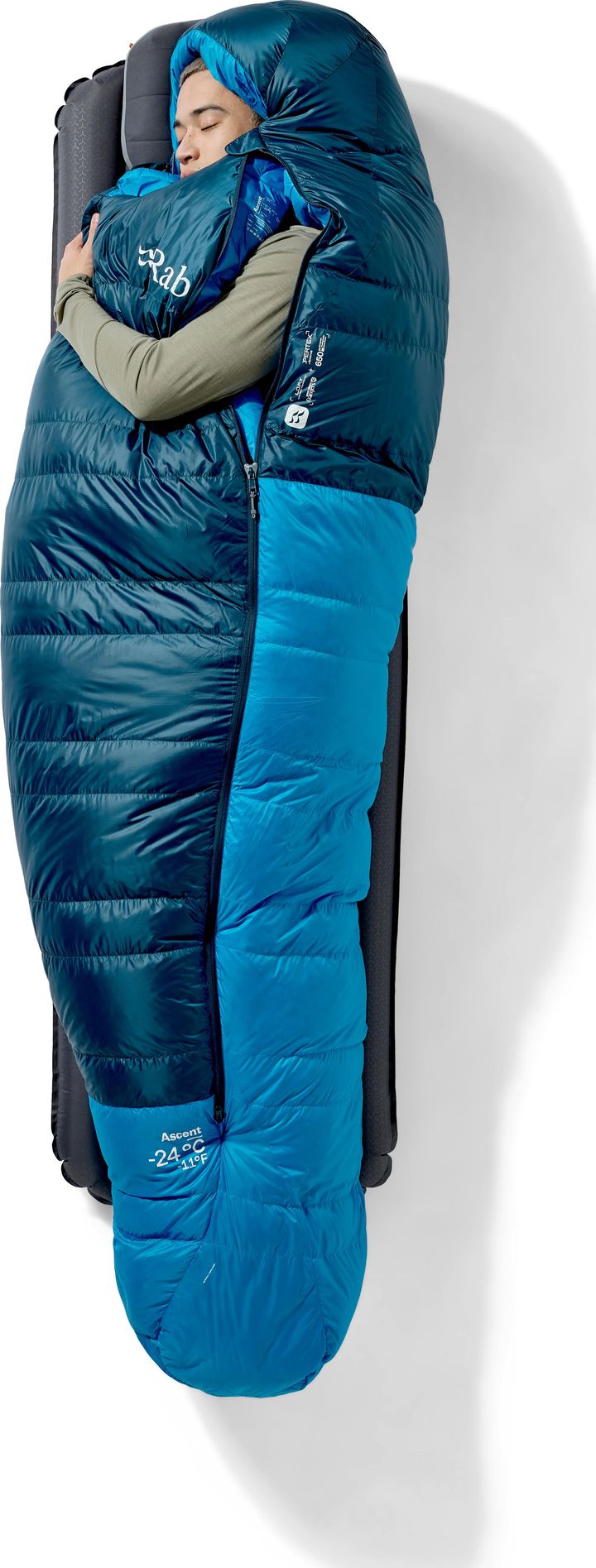 Rab Ascent -24C/-11F Tempest Blue/Maya Blue Rab