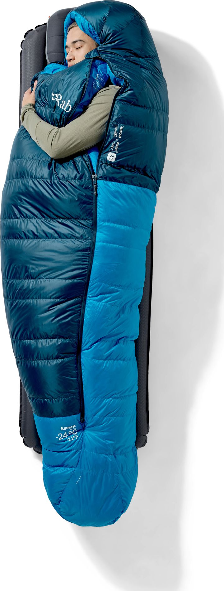 Rab Ascent -24c / -11f Tempest Blue/maya Blue Rab