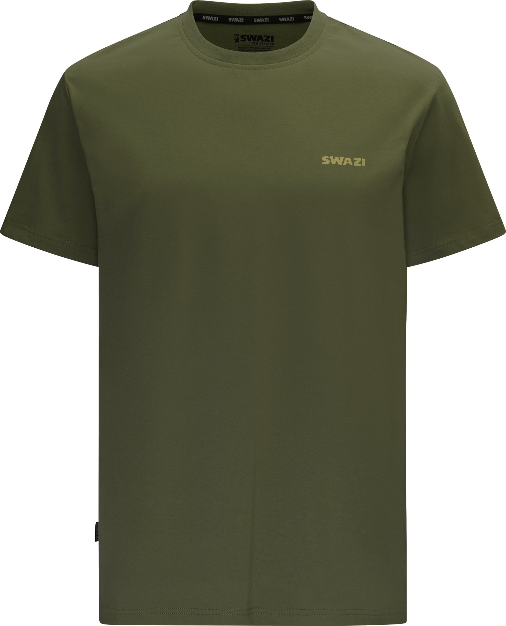 Swazi Men's Reverse Clan T-Shirt Olive T-shirts M