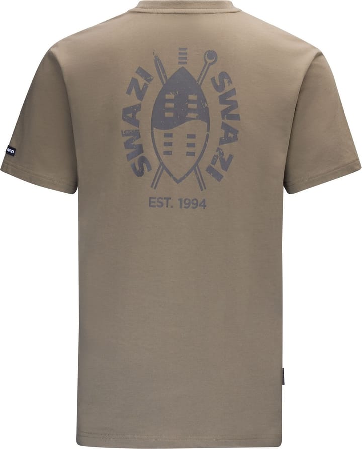 Swazi Men's Reverse Clan T-Shirt Stone Swazi