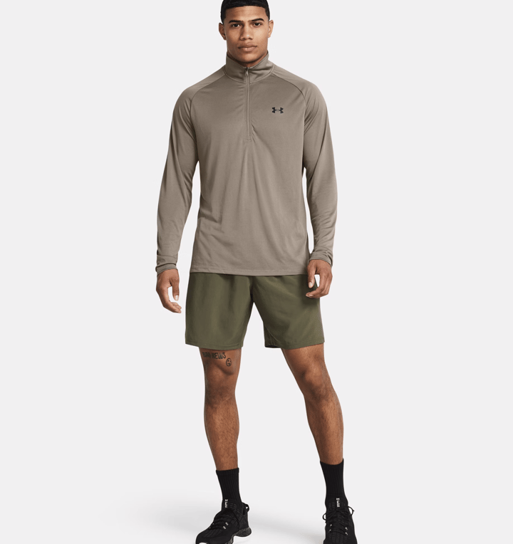 Under Armour Men's UA Tech Woven Wordmark Shorts Marine Od Green Under Armour