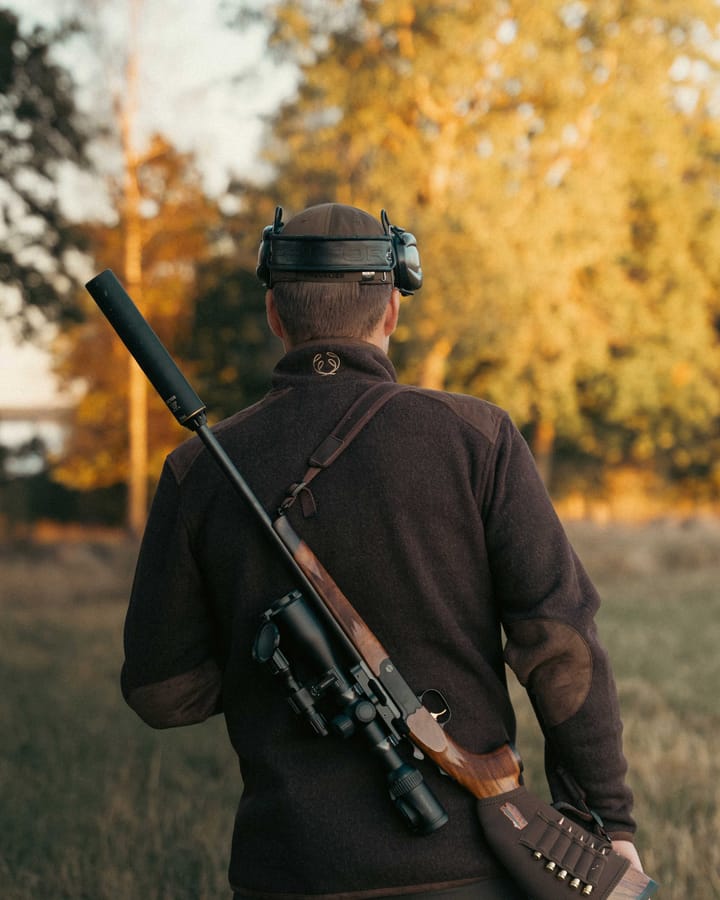 Chevalier Men's Ashwick Fleece Jacket Brown Chevalier