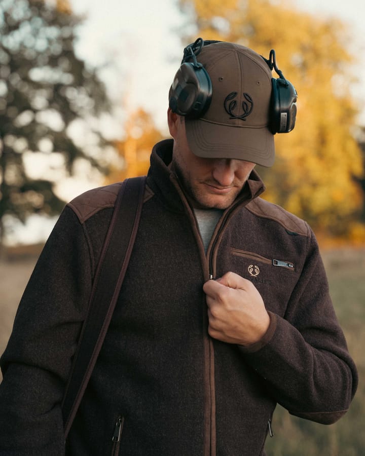 Chevalier Men's Ashwick Fleece Jacket Brown Chevalier