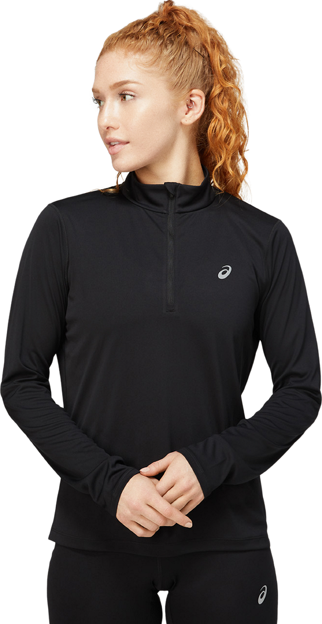 Women's Core Long Sleeve 1/2 Zip Top Performance Black