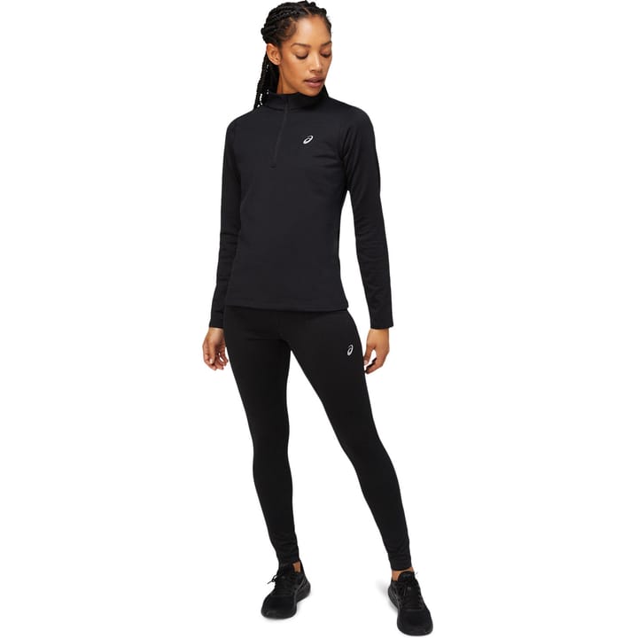 Asics Women's Core LS 1/2 Zip Winter Top Performance Black Asics Asics Women's Core LS 1/2 Zip Winter Top Performance Black Asics