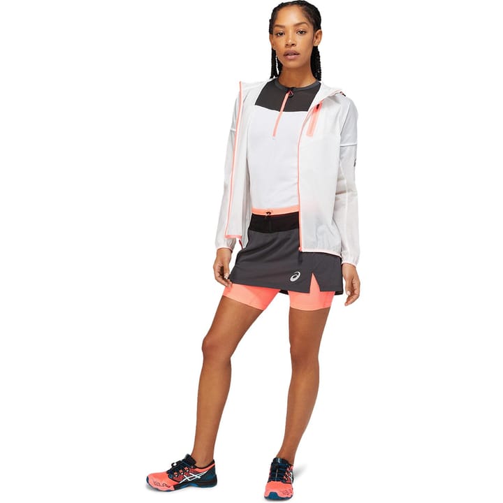 Women's Fujitrail Skort Graphite Grey/Blazing Coral Asics