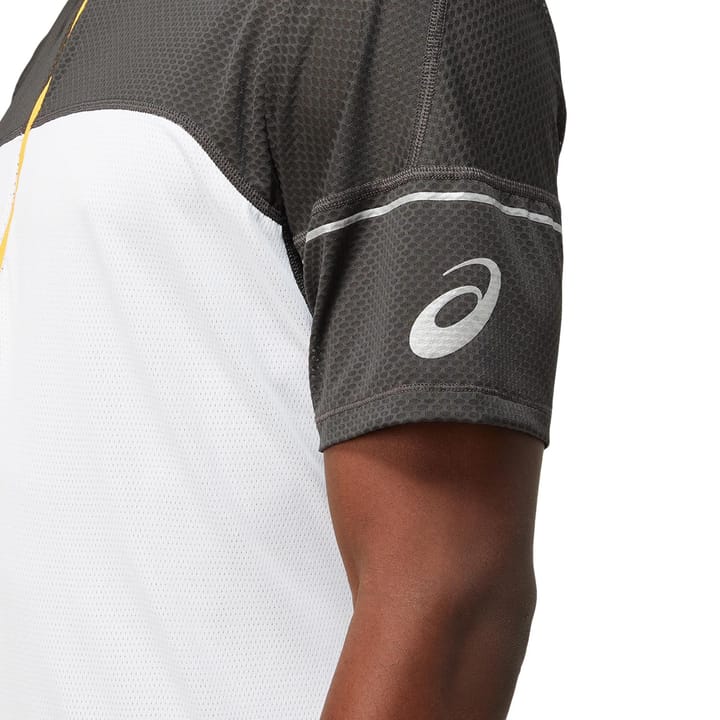 Asics Men's Fujitrail Top Graphite Grey/Brilliant White Asics