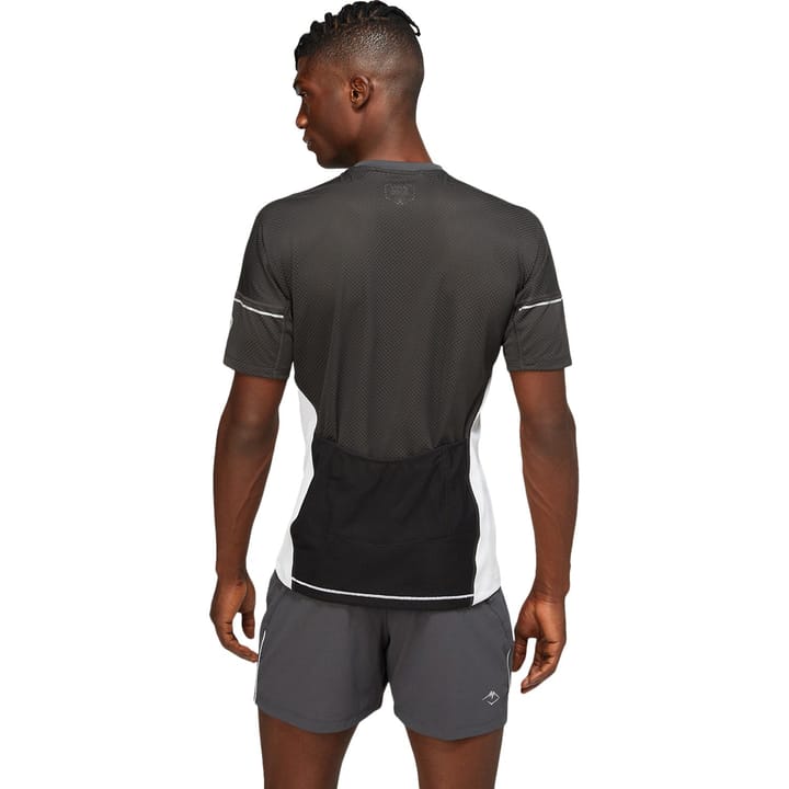 Asics Men's Fujitrail Top Graphite Grey/Brilliant White Asics