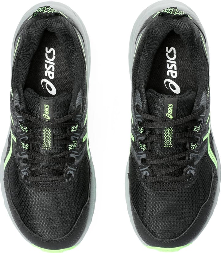 Asics Kids' Pre Venture 9 Grade School Black/Illuminate Green Asics