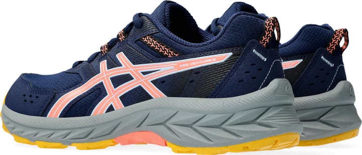 Asics Kids' Pre Venture 9 Grade School Blue Expanse/Sun Coral Asics