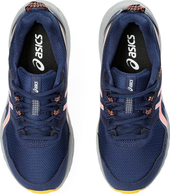 Asics Kids' Pre Venture 9 Grade School Blue Expanse/Sun Coral Asics