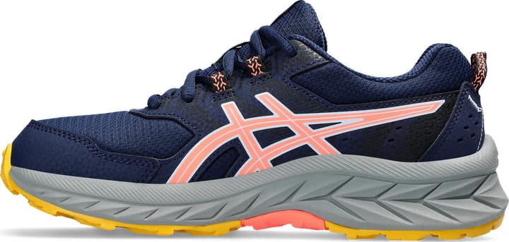 Asics Kids' Pre Venture 9 Grade School Blue Expanse/Sun Coral Asics