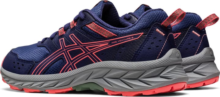 Asics Kids' Pre Venture 9 Grade School Indigo Blue/Papaya Asics